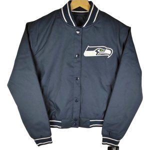 NFL Team Apparel Seahawks Bomber Jacket Youth XL NWT